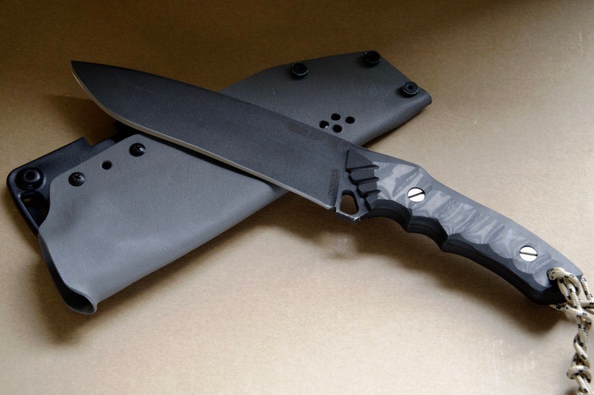 ISZ KNIVES ISZ517B Z-Tuff HRC-62 コンベックス CFRP ナイフ ISZ KNIVES ISZ517B Z-Tuff HRC-62 コンベックス CFRP ナイフ