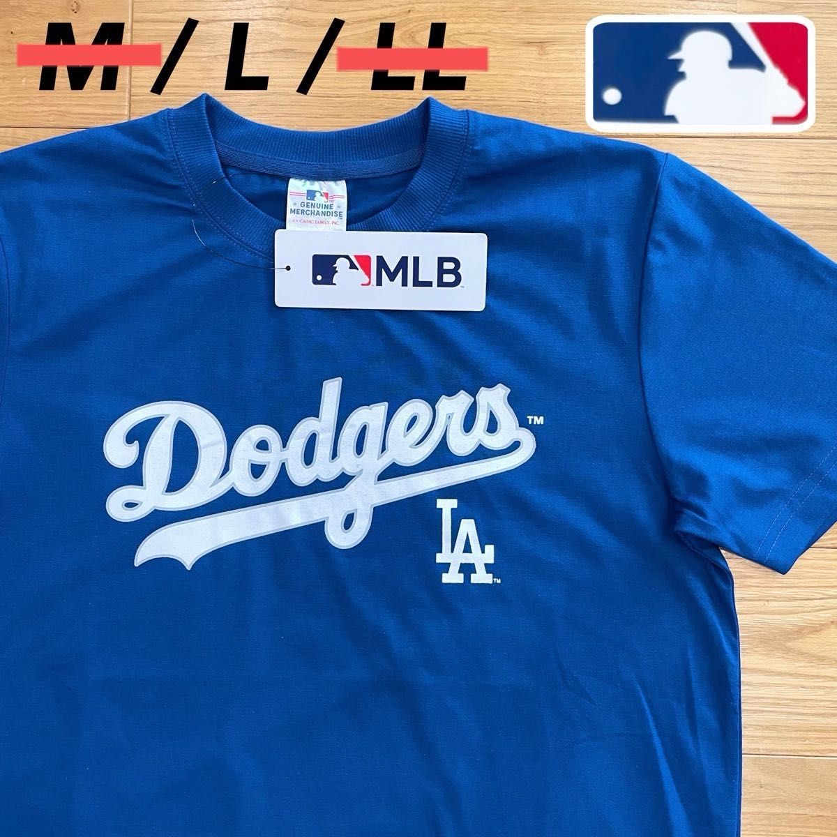 再入荷 【L】MLB公式 ロサンゼルス・ドジャース 半袖Tシャツ 再入荷 【L】MLB公式 ロサンゼルス・ドジャース 半袖Tシャツ