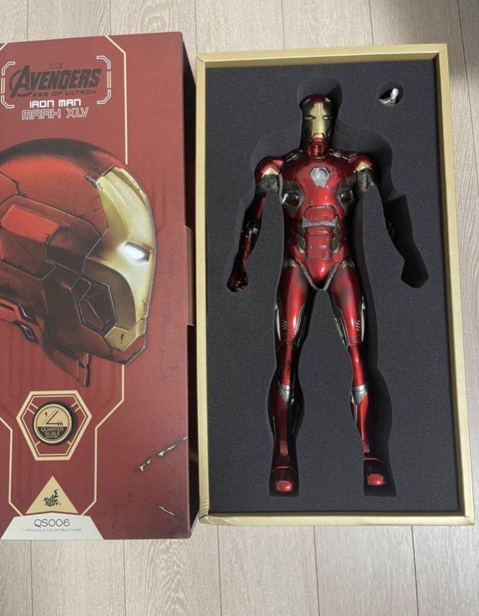 新品開封のみ ホットトイズ QS006アイアンマン・マーク45 1/4 新品開封のみ ホットトイズ QS006アイアンマン・マーク45 1/4