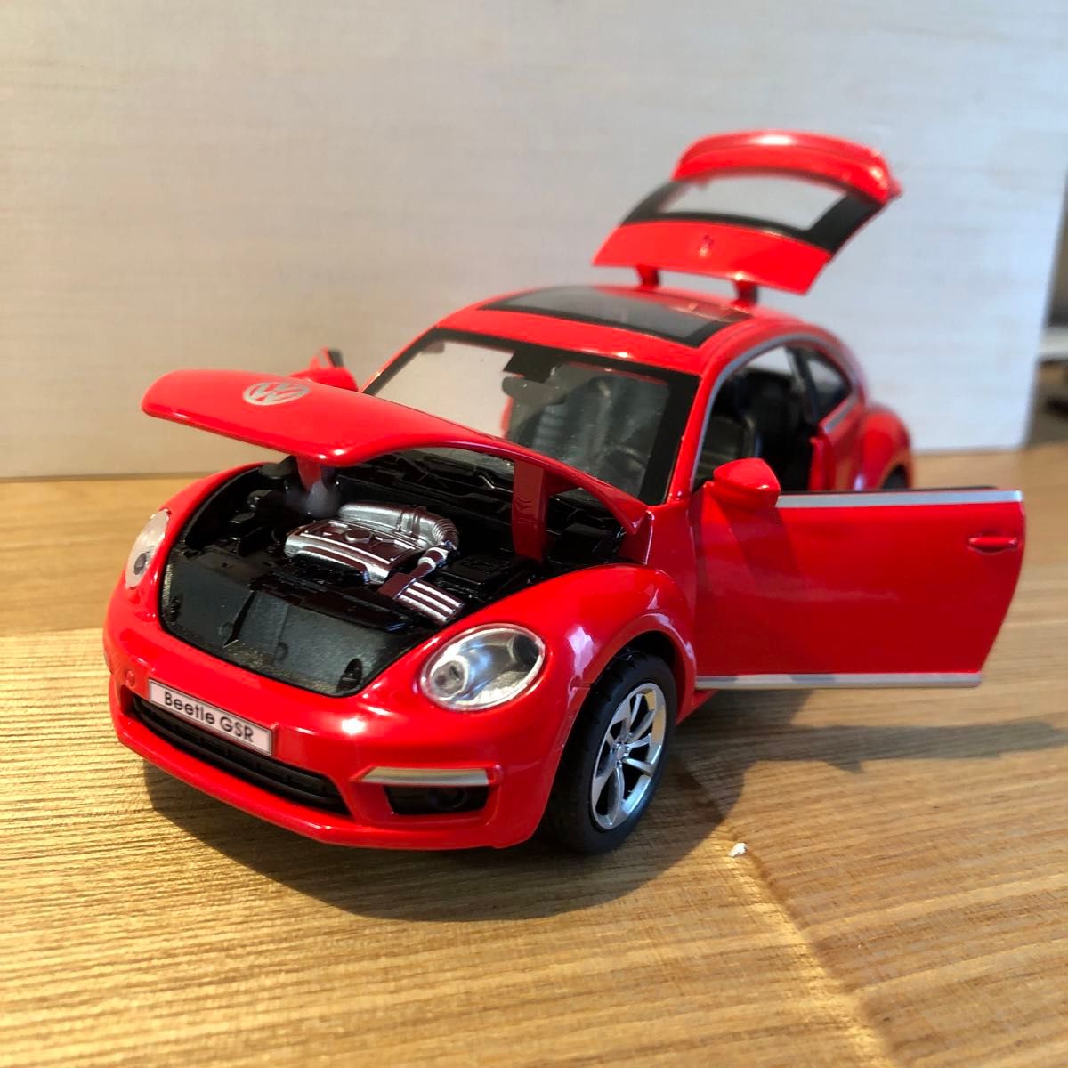 1/32 VWザ ビートル ミニカー GSR ザ・ビートル 赤 レッド 1/32 VWザ ビートル ミニカー GSR ザ・ビートル 赤 レッド