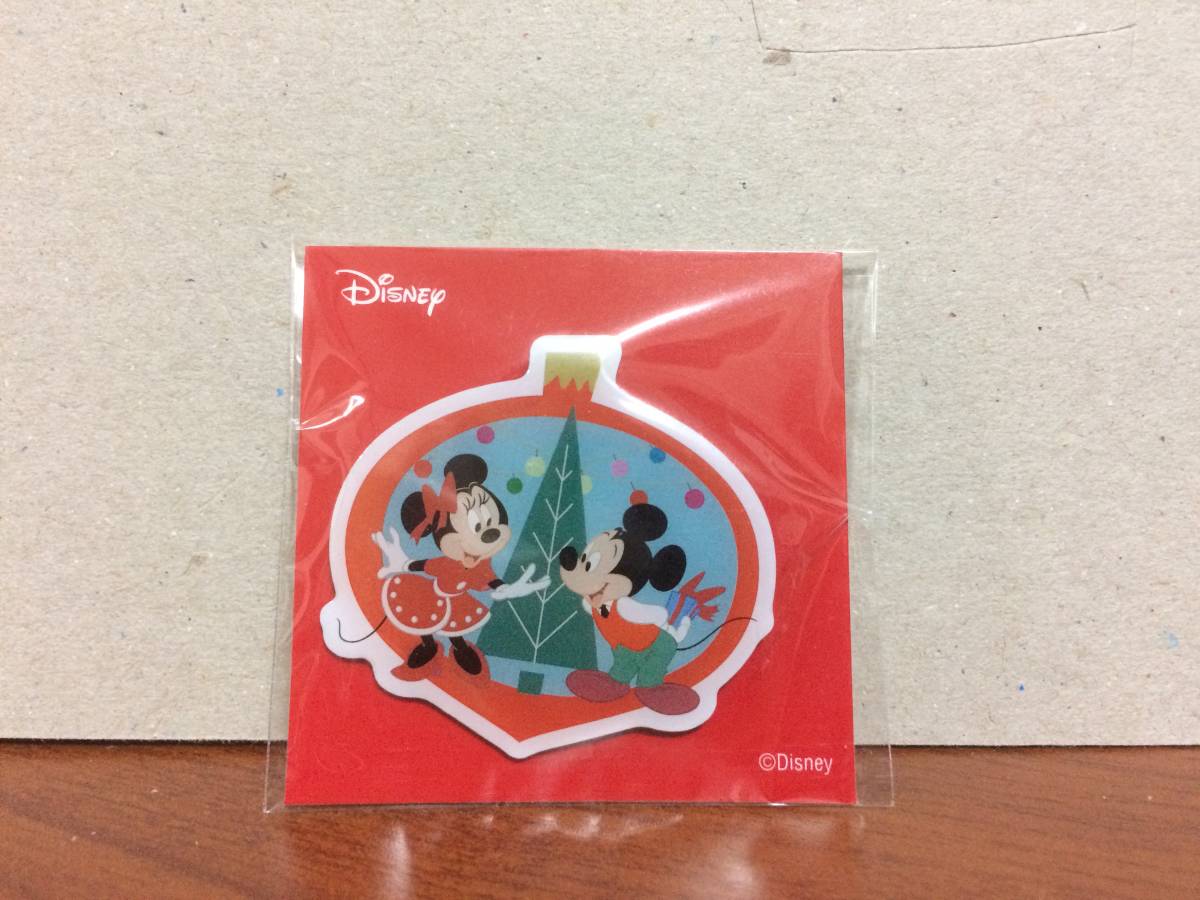 Happyくじ　DISNEY クリスマスオーナメント 2018 ピンバッジ ミッキー ミニー ディズニー_画像1