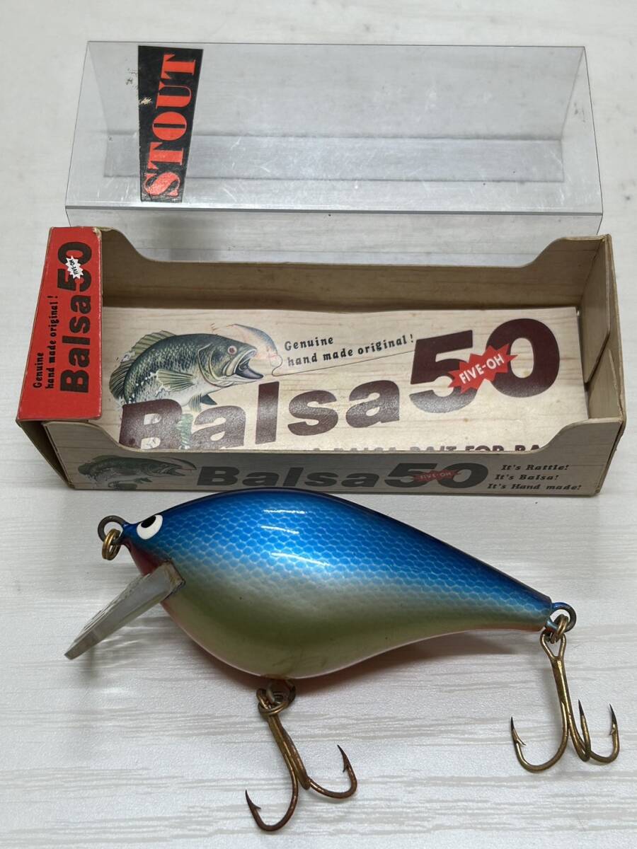 7175円 最落なし!ルアー / Alpha & Craft Balsa50 STOUT バルサ 7175円 最落なし!ルアー / Alpha & Craft Balsa50 STOUT バルサ