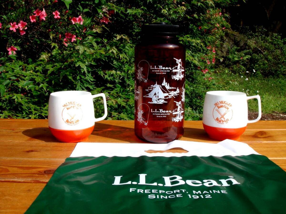 お歳暮 のし 入手困難★デッドストック【Nalgene/L.L.Bean】お宝ナルゲンボトル★限定プリントモデルAMBER★Made in U.S.A.♪ その他