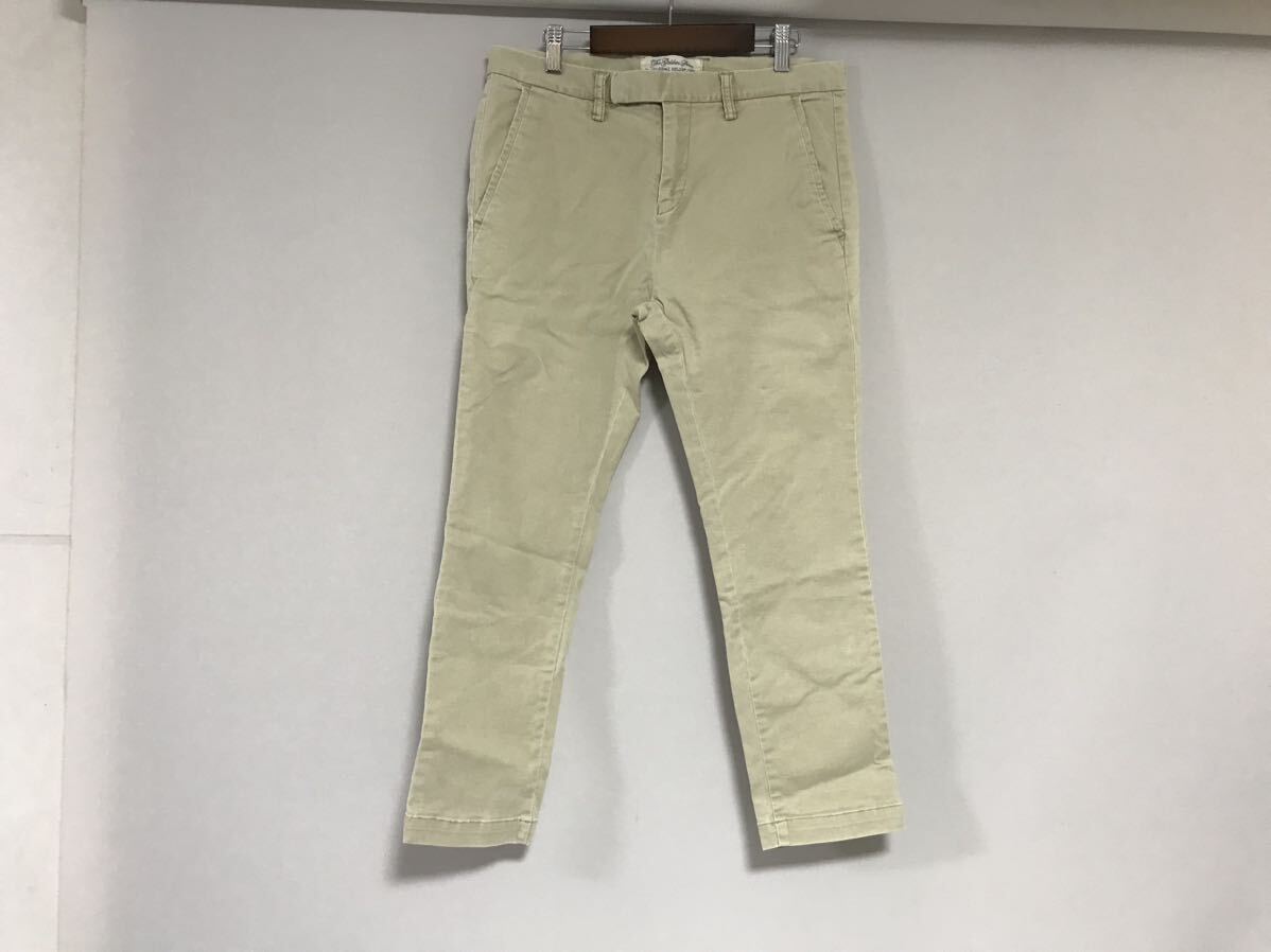 本物レミレリーフREMI RELIEFコットンテンセルストレッチワークチノパンツサーフアメカジミリタリーゴルフビジネススーツベージュメンズS