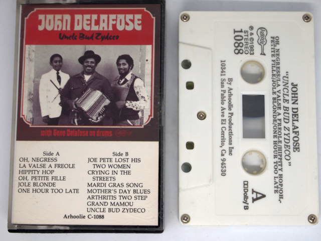 [ reproduction verification settled US version The tiko cassette ]JOHN DELAFOSE / UNCLE BUD ZYDECO John *te rough .s
