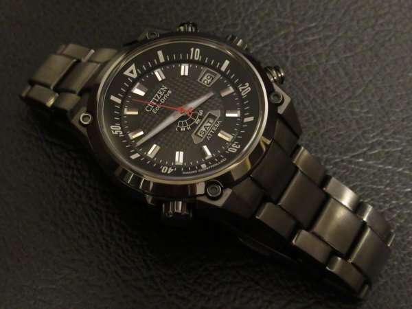 【美品】シチズン アテッサ ATD53-2973 Yahoo!オークション - シチズン アテッサ エコドライブ ATD53