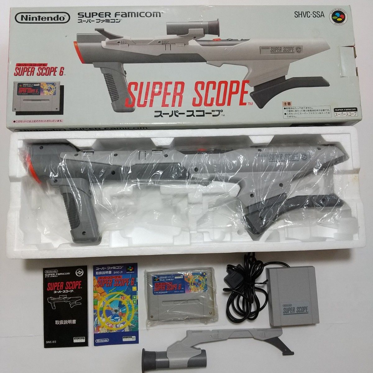 美品 スーパースコープ 6 SUPER SCOPE 6 SHVC-SSA SHVC-013 SHVC 美品 スーパースコープ 6 SUPER SCOPE 6 SHVC-SSA SHVC-013 SHVC