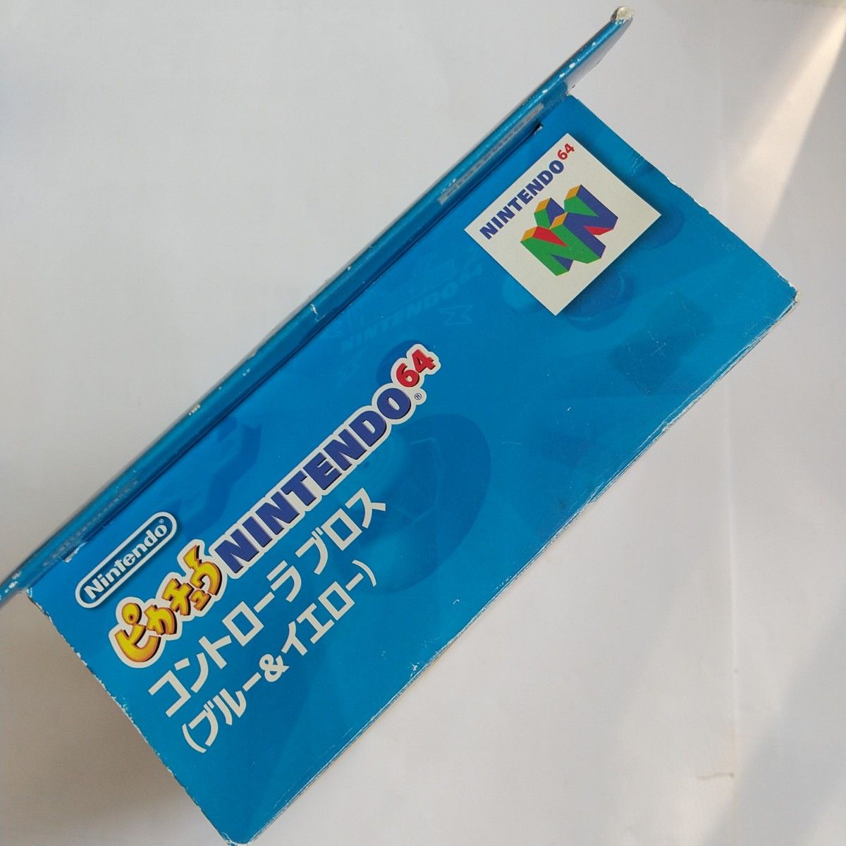 美品 NINTENDO 64 ピカチュウ コントローラブロス ブルー 美品 NINTENDO 64 ピカチュウ コントローラブロス ブルー