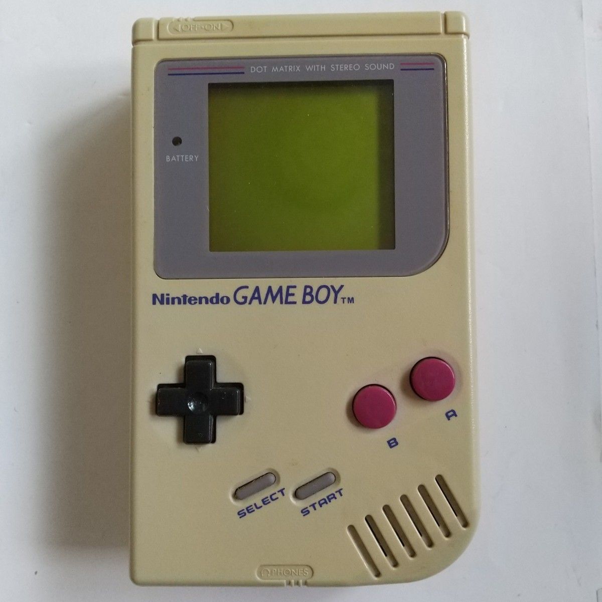GAME BOY 初代 ゲームボーイ DMG-01 DMG-GA 通電確認済み GAME BOY 初代 ゲームボーイ DMG-01 DMG-GA 通電確認済み