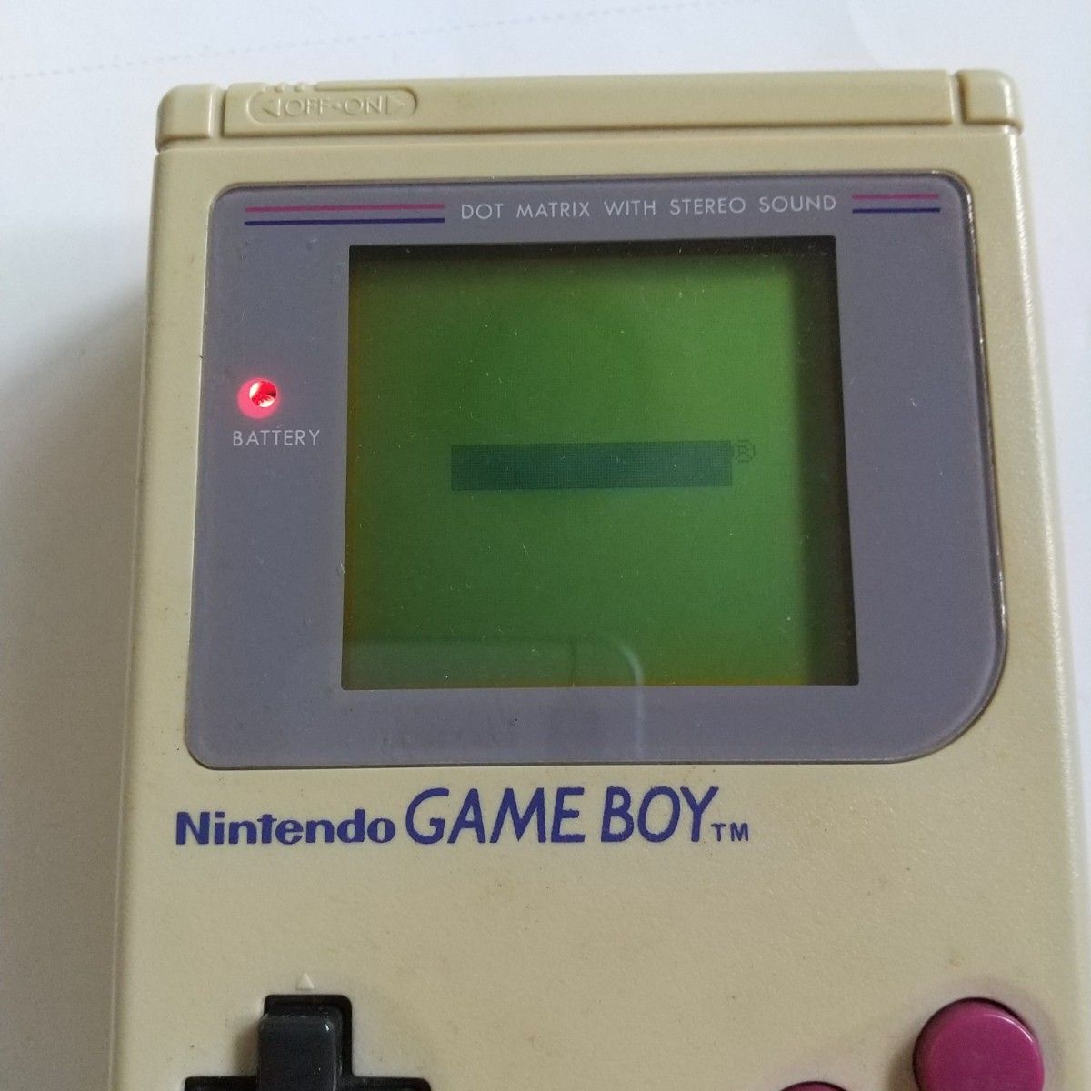 GAME BOY 初代 ゲームボーイ DMG-01 DMG-GA 通電確認済み GAME BOY 初代 ゲームボーイ DMG-01 DMG-GA 通電確認済み