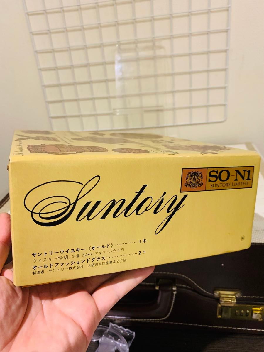 未開封箱付き】SUNTORY WHISKYサントリー オールド ウイスキー 未開封箱付き】SUNTORY WHISKYサントリー オールド ウイスキー