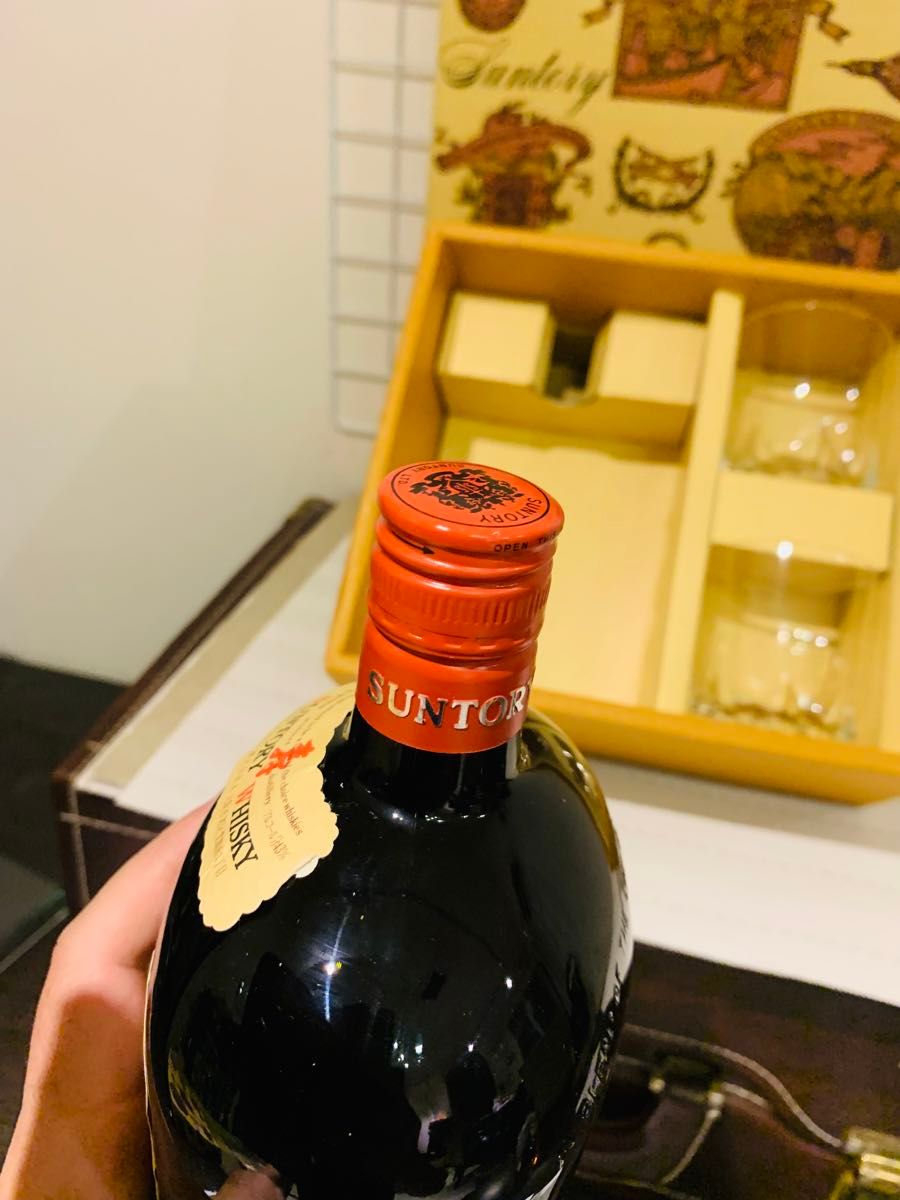 未開封箱付き】SUNTORY WHISKYサントリー オールド ウイスキー 未開封箱付き】SUNTORY WHISKYサントリー オールド ウイスキー