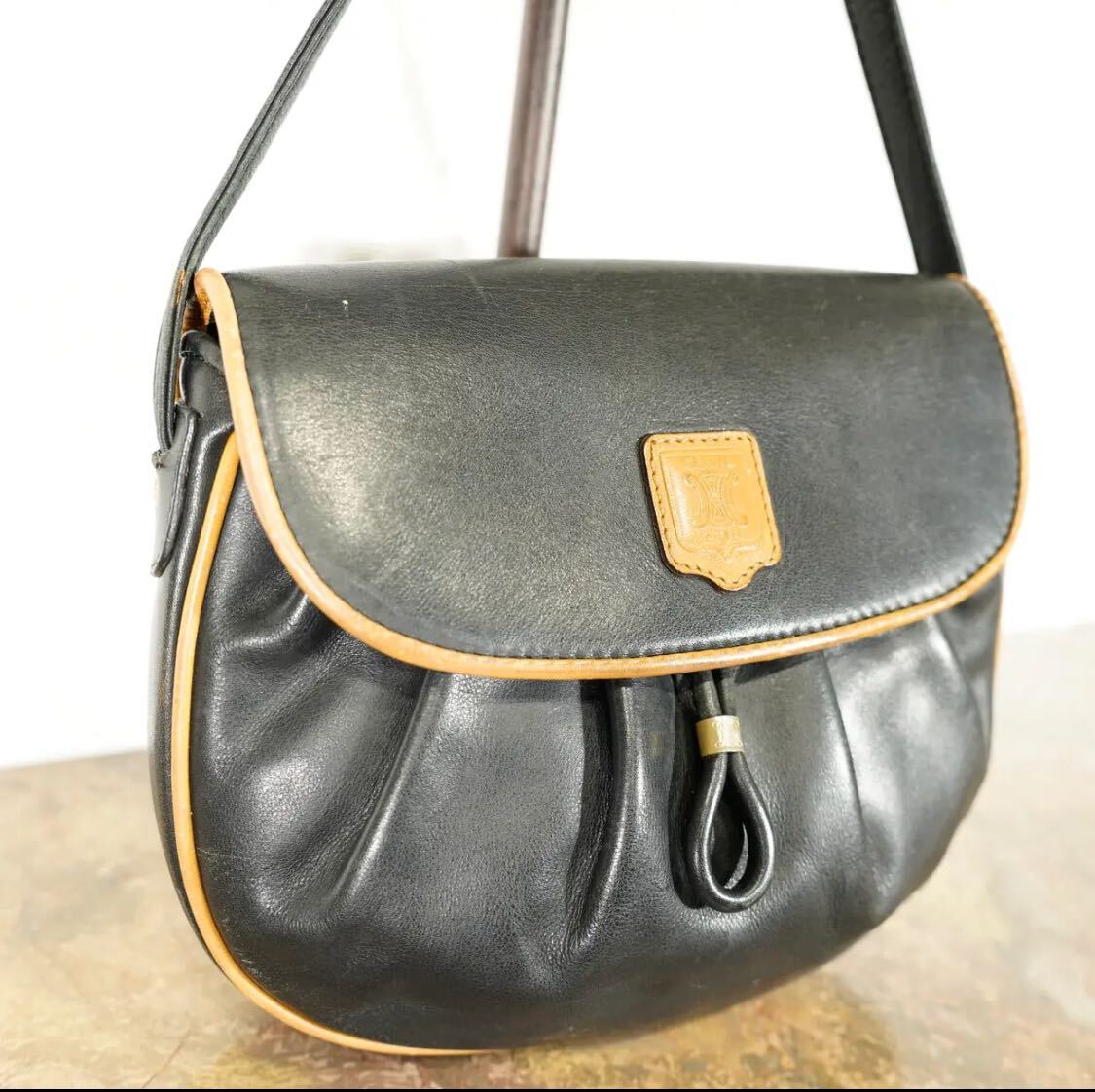 OLD CELINE MADE IN ITALY/オールドセリーヌロゴデザイン2トーン OLD CELINE MADE IN ITALY/オールドセリーヌロゴデザイン2トーン