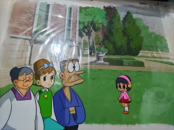 ダーティペア ユリ ケイ セル画 背景画 高千穂遙 土器手司 ダーティペア ユリ ケイ セル画 背景画 高千穂遙 土器手司