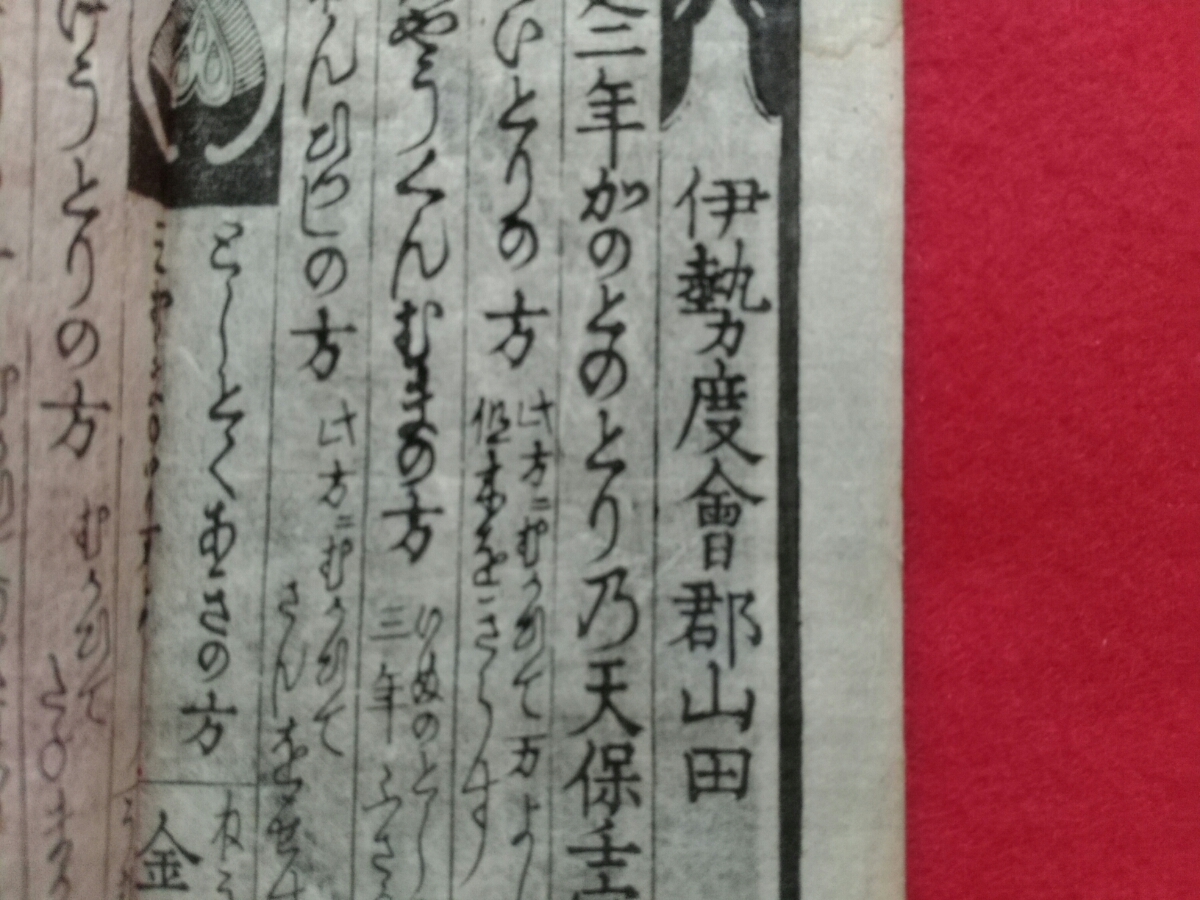飛鳥帯刀/萬延二年暦/1861年/158年前/和紙刷物 検索:木版刷 飛鳥帯刀/萬延二年暦/1861年/158年前/和紙刷物 検索:木版刷