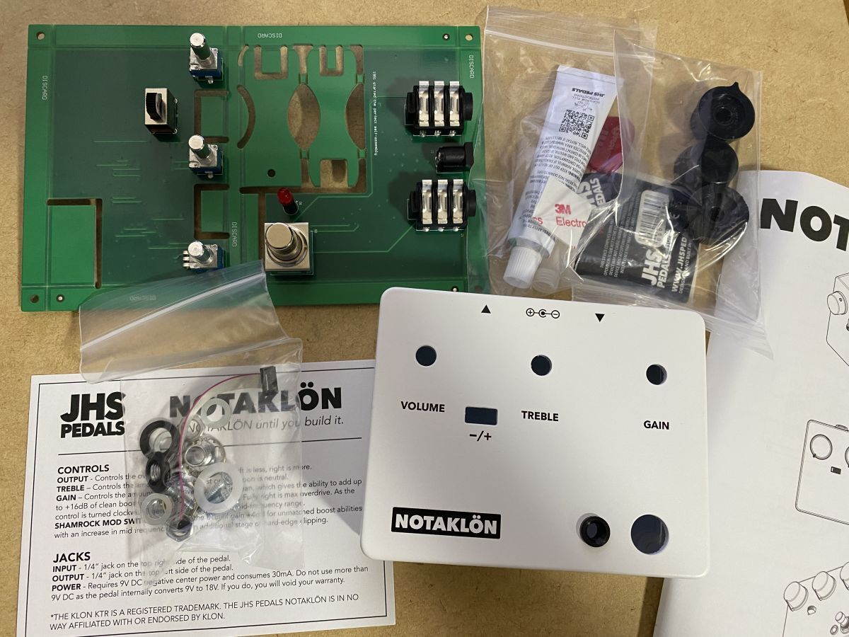 入手困難】【組み立て済み】JHS NOTAKLON キット KLONクローン 入手困難】【組み立て済み】JHS NOTAKLON キット KLONクローン