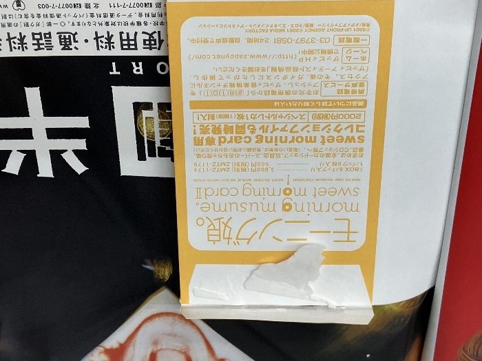 付録欠品。ザッピィ 2001 2月号 KADOKAWA(メディアファクトリー 付録欠品。ザッピィ 2001 2月号 KADOKAWA(メディアファクトリー
