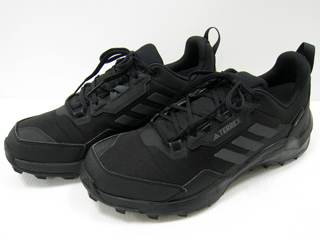 お歳暮 のし ★アディダス USED ハイキング ミドルカット GORE-TEX adidas 中古品 美品 27.5cm ブラック GTX AX4 テレックス トレッキングシューズ 27.5cm