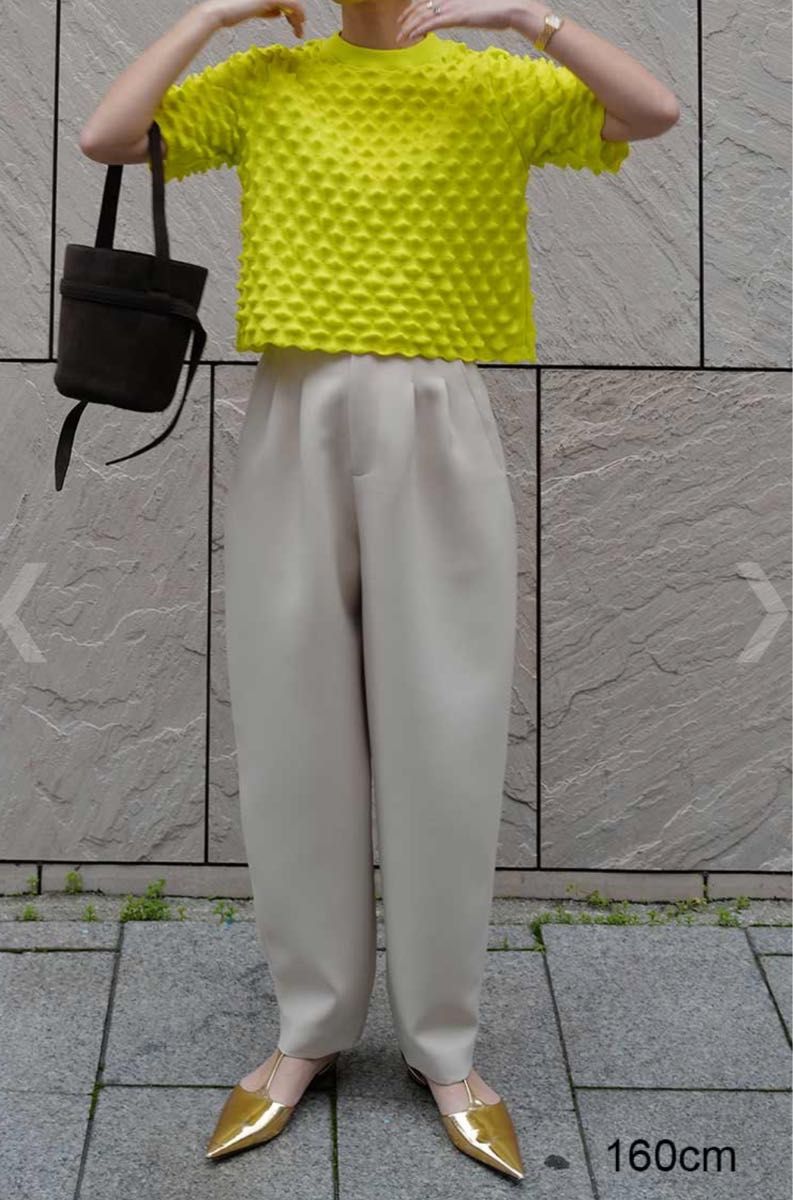 新品未使用・タグ付き】machatt トリプルクロスカーブパンツ 新品未使用・タグ付き】machatt トリプルクロスカーブパンツ