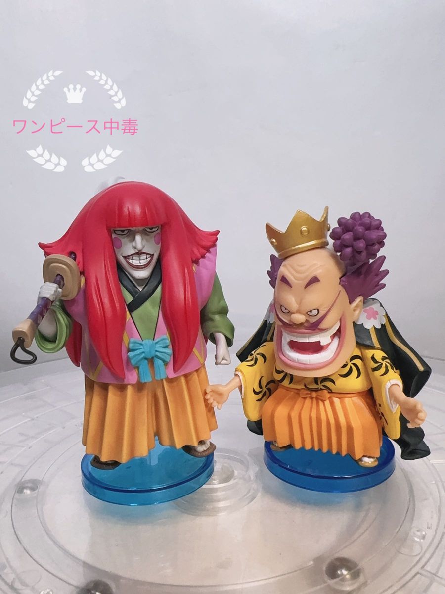 黒炭カン十郎 黒炭オロチ フィギュア ワーコレ ワンピース ワノ 黒炭カン十郎 黒炭オロチ フィギュア ワーコレ ワンピース ワノ