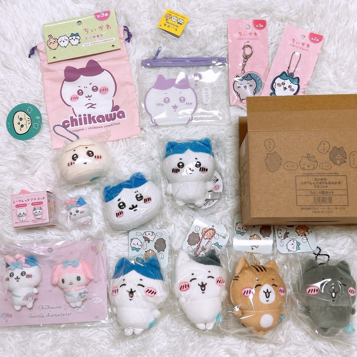 ちいかわ ハチワレ 公式 マスコット ぬいぐるみ 初期 レア ちいかわ ハチワレ 公式 マスコット ぬいぐるみ 初期 レア