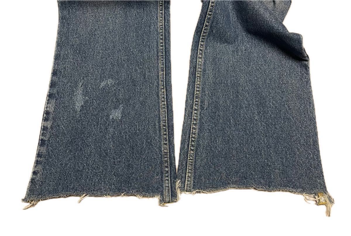 美品 38 【MADISONBLUE/マディソンブルー HEM CUT FLARE デニム 美品 38 【MADISONBLUE/マディソンブルー HEM CUT FLARE デニム