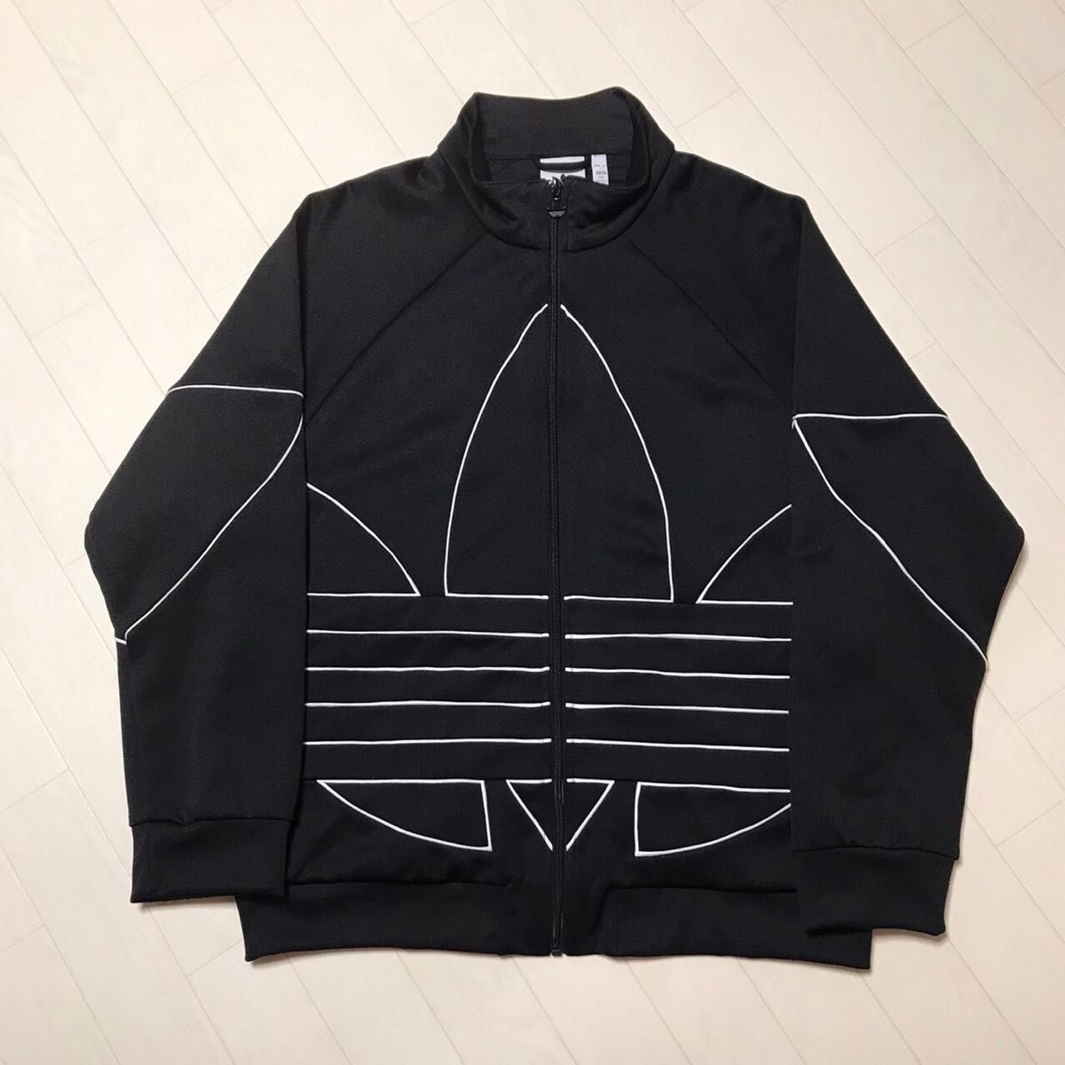 美品 アディダス オリジナルス トラックジャケット ビッグロゴ 美品 アディダス オリジナルス トラックジャケット ビッグロゴ