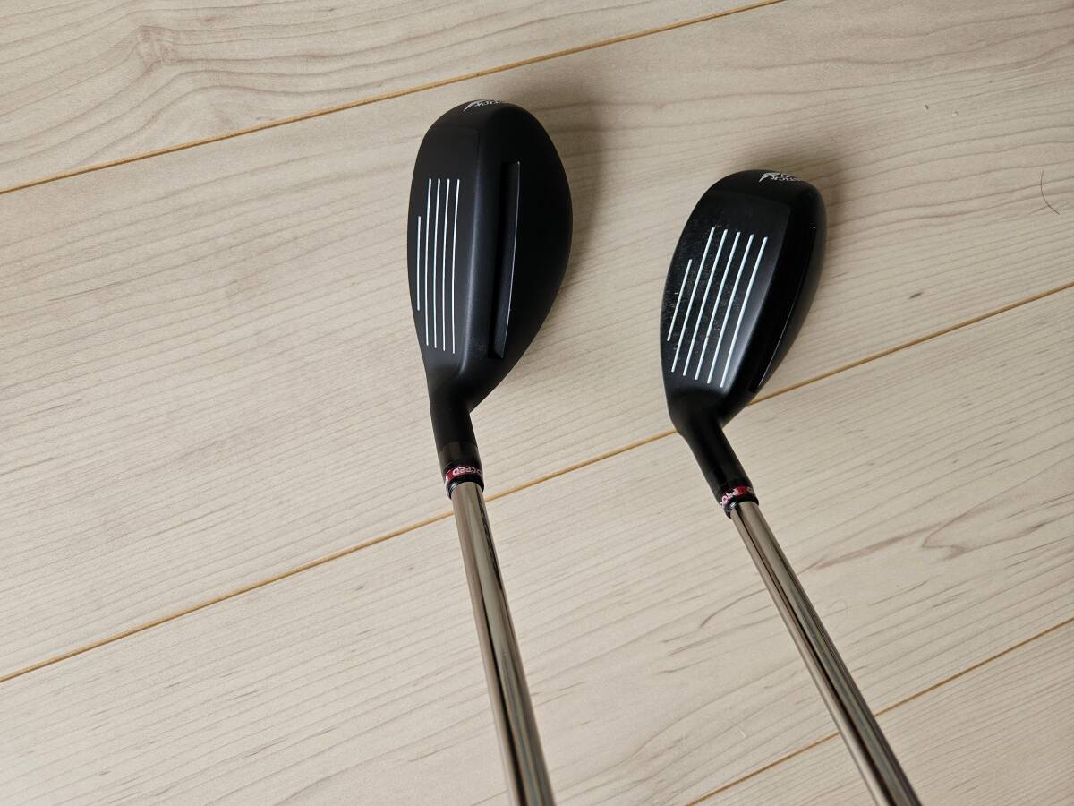 中古2本セット☆プロシード・ダブル-R・ハイブリッド・UT☆U5 27 中古2本セット☆プロシード・ダブル-R・ハイブリッド・UT☆U5 27