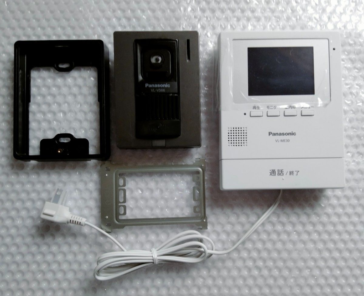 テレビドアホン 親機VL-ME30 新品 玄関子機VL-V566 動作確認済 テレビドアホン 親機VL-ME30 新品 玄関子機VL-V566 動作確認済