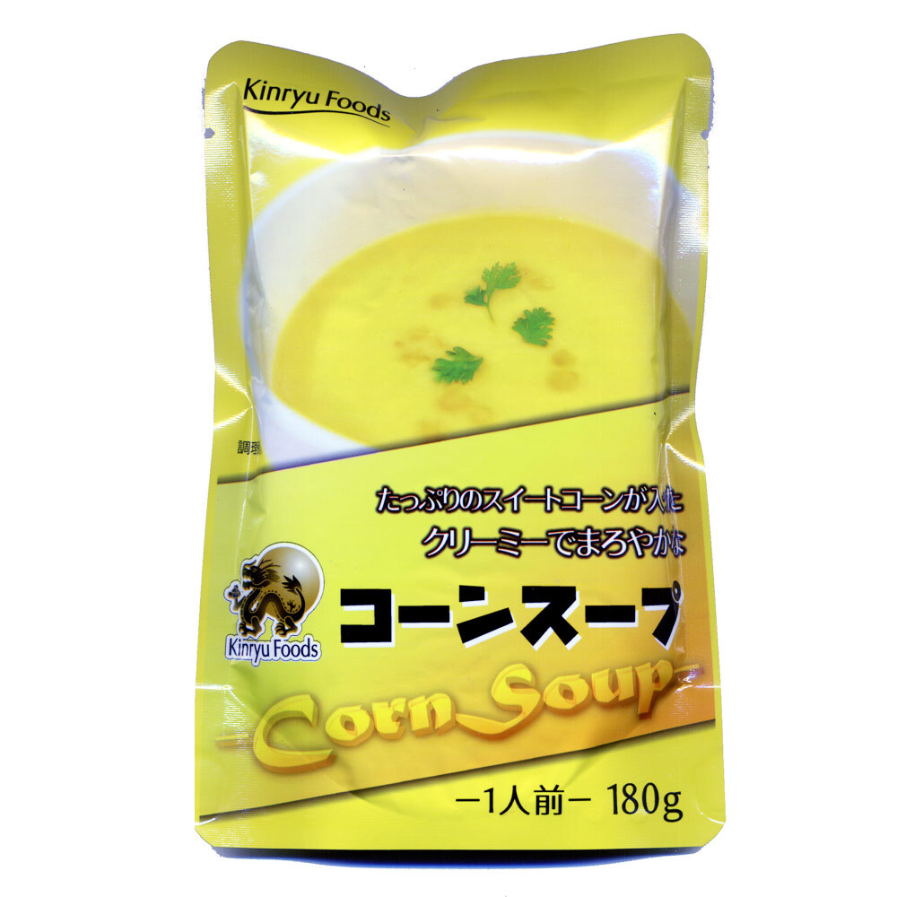 tsu... corn soup . meat shop san original corn enough creamy gold dragon f-z180gx20 sack set /./ free shipping 