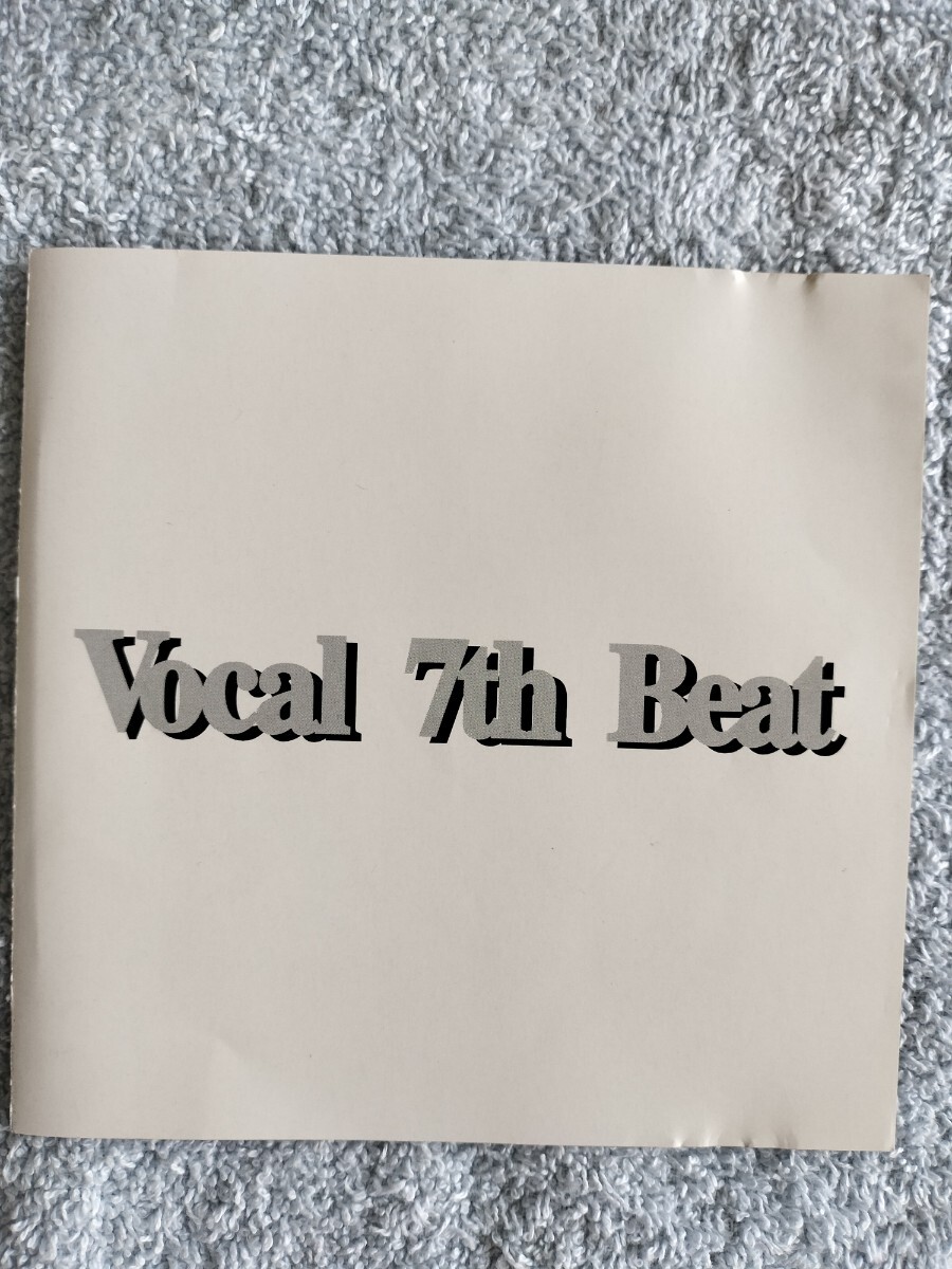 アカペラ ボーカルセブンスビート vocal7thbeat 1stCD貴重でレア アカペラ ボーカルセブンスビート vocal7thbeat 1stCD貴重でレア