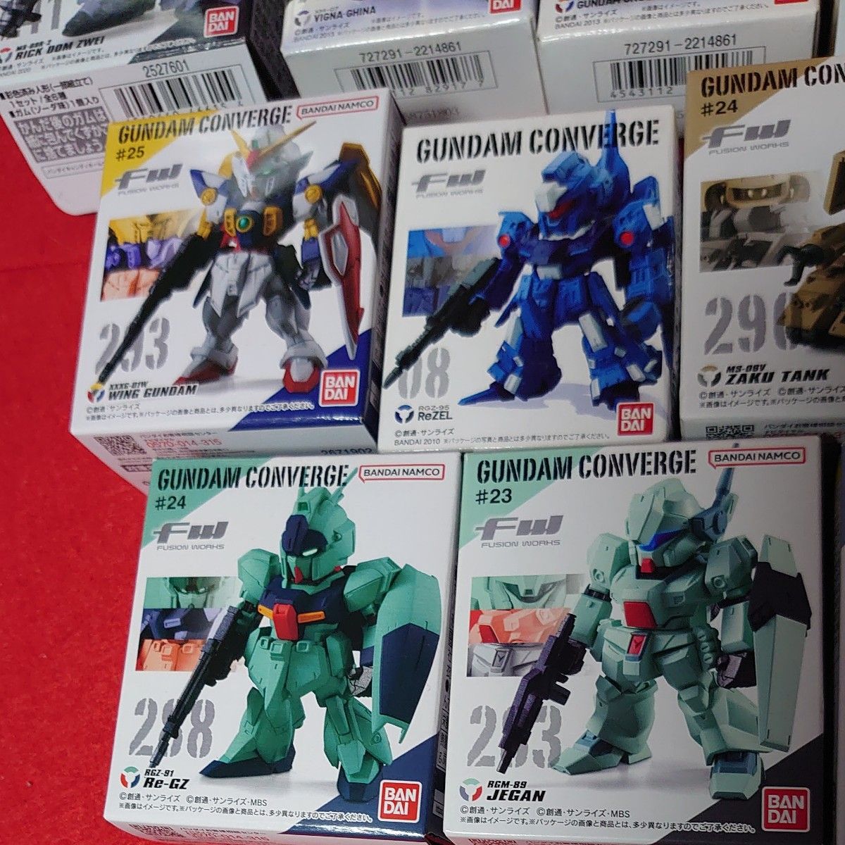 GUNDAM CONVERGE FW ガンダムコンバージ 17個セット 内袋未開封 GUNDAM CONVERGE FW ガンダムコンバージ 17個セット 内袋未開封