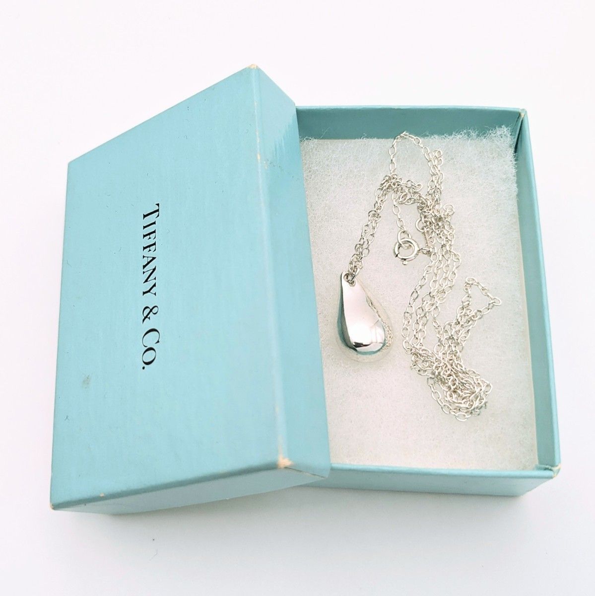 ティファニー TIFFANY ラージ ティアドロップ ロングネックレス ティファニー TIFFANY ラージ ティアドロップ ロングネックレス