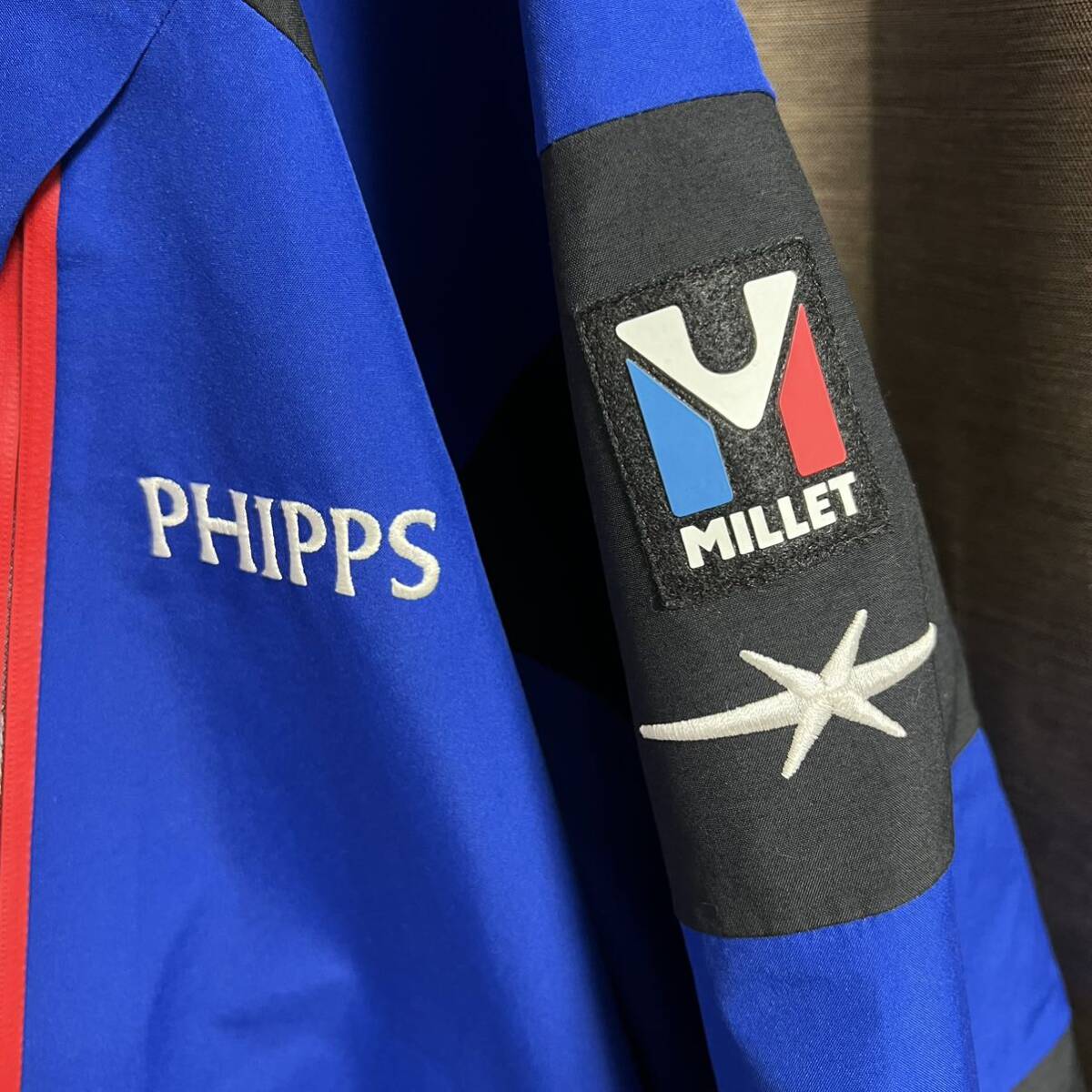 12250円 激レア Phipps Millet Goretex Rain Jacket - 男性用 12250円 激レア Phipps Millet Goretex Rain Jacket - 男性用