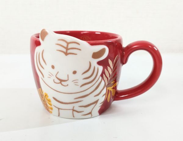 新品 スターバックス 寅 マグカップ 2010年 干支 虎 トラ とら 新品 スターバックス 寅 マグカップ 2010年 干支 虎 トラ とら