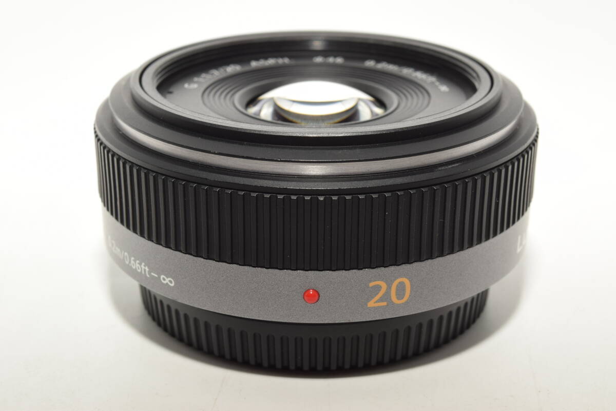[ Special on goods ] Panasonic single burnt point wide-angle pancake lens micro four sa-z for Lumix G 20mm/F1.7 ASPH. H-H020 #7247