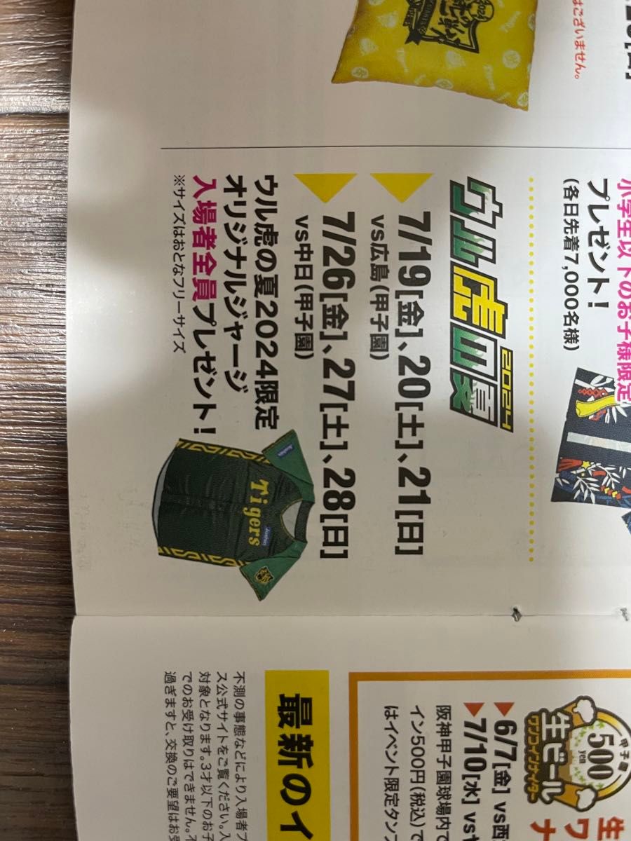 2024年7月27日( 土 )甲子園球場 阪神タイガース対中日戦 2024年7月27日( 土 )甲子園球場 阪神タイガース対中日戦
