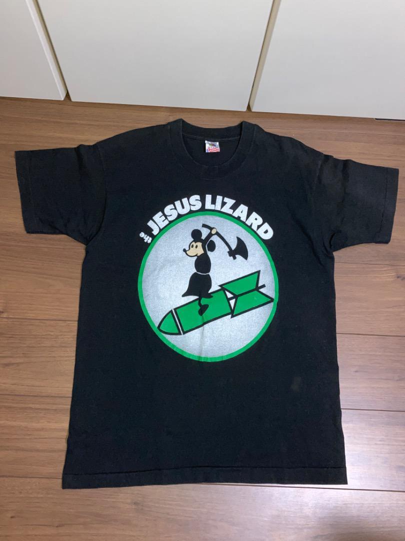 送料込 90s JESUS LIZARD ヴィンテージロックバンドTシャツ L 送料込 90s JESUS LIZARD ヴィンテージロックバンドTシャツ L