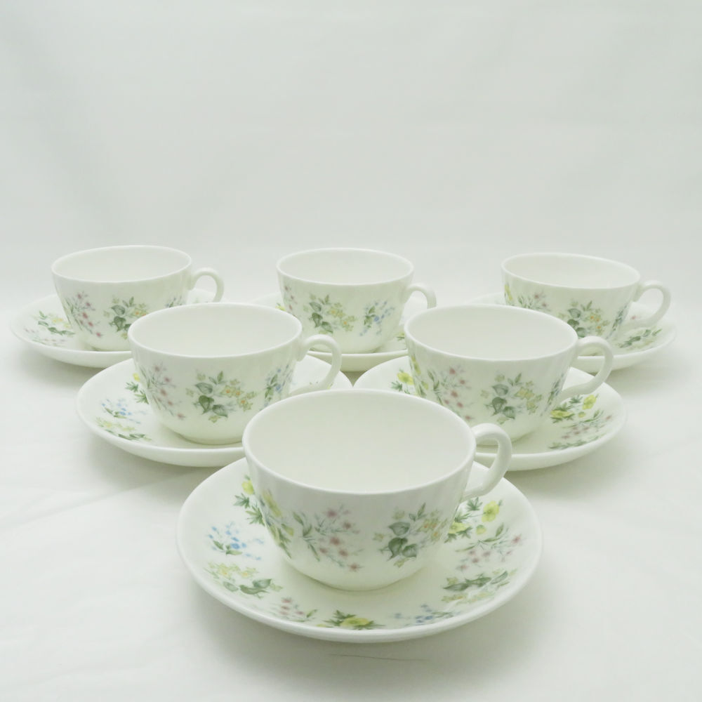 未使用 MINTON ミントン スプリングバレー カップ＆ソーサー 6客 セット コーヒー ティー SO1333H