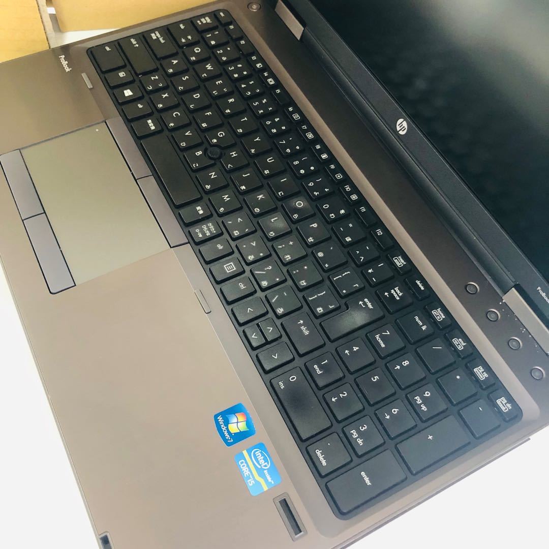 贈る結婚祝い Win10/中古ノートパソコン/HP ProBook 2016/メモリ4GB