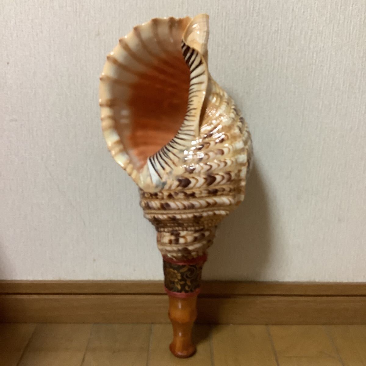 法螺貝 山伏 修験者 金峯山 羽黒山 縁起物 魔除け 熊よけほら貝 法螺貝 山伏 修験者 金峯山 羽黒山 縁起物 魔除け 熊よけほら貝