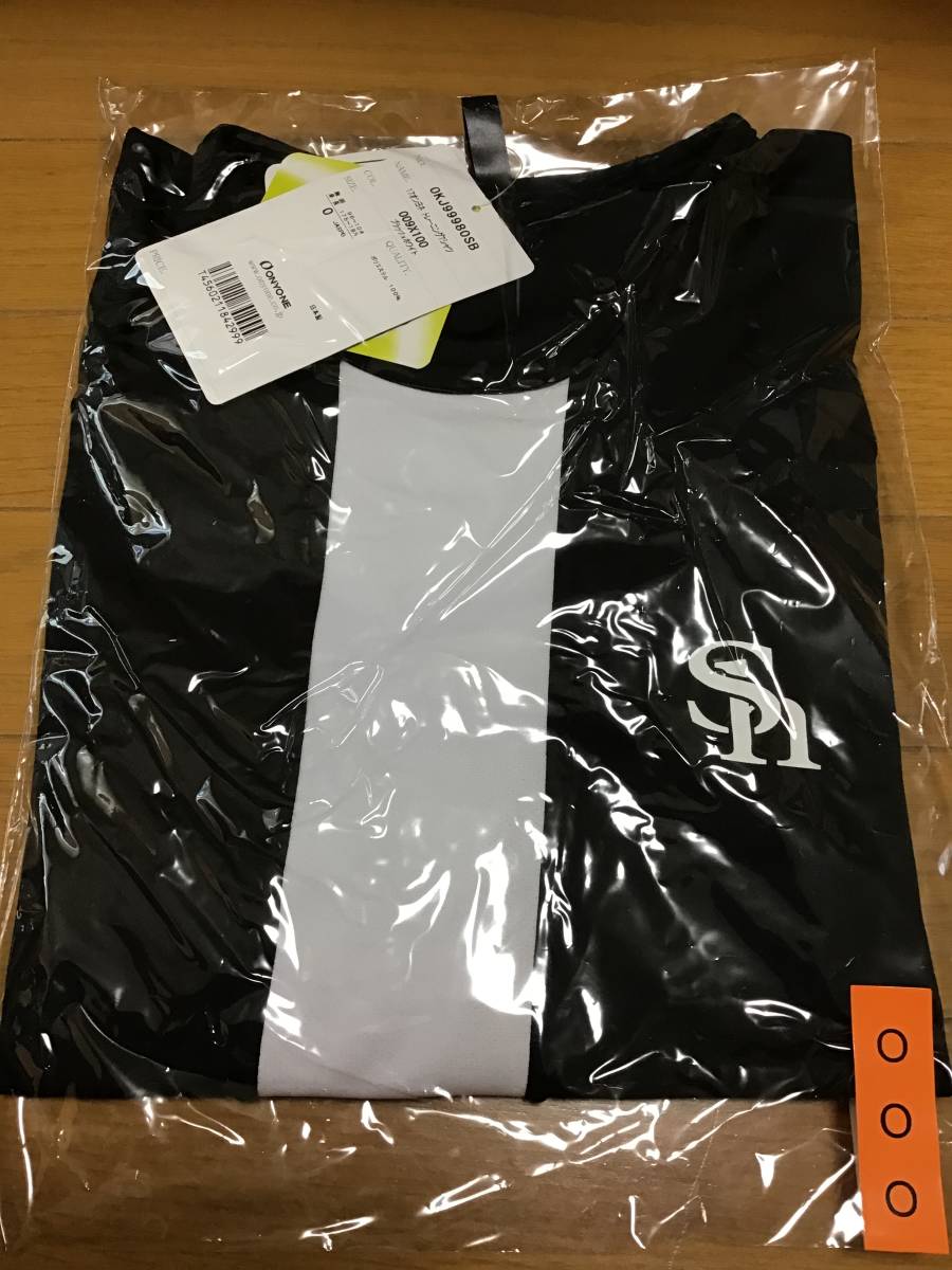 ソフトバンクホークスとオンヨネのコラボトレーニングTシャツ O 新品_画像3