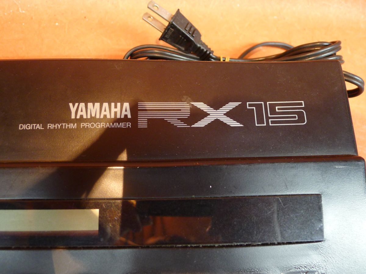 f*576 Vintage YAMAHA RX15 DIGITAL RHYTHM PROGRAMMER ритм-бокс сделано в Японии выход звука не проверка /100