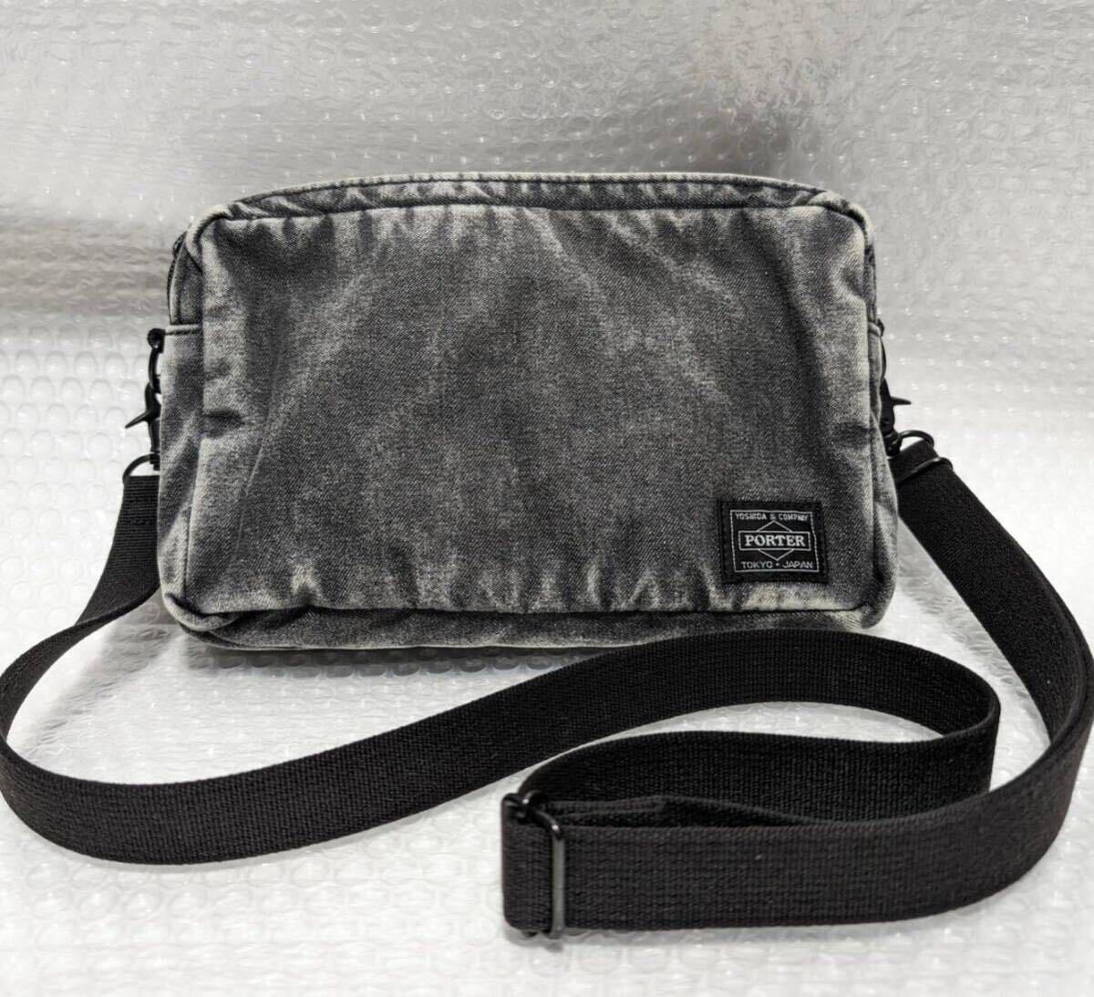 PORTER ポーター テヘラン デニム ショルダーバッグ バッグ PORTER ポーター テヘラン デニム ショルダーバッグ バッグ