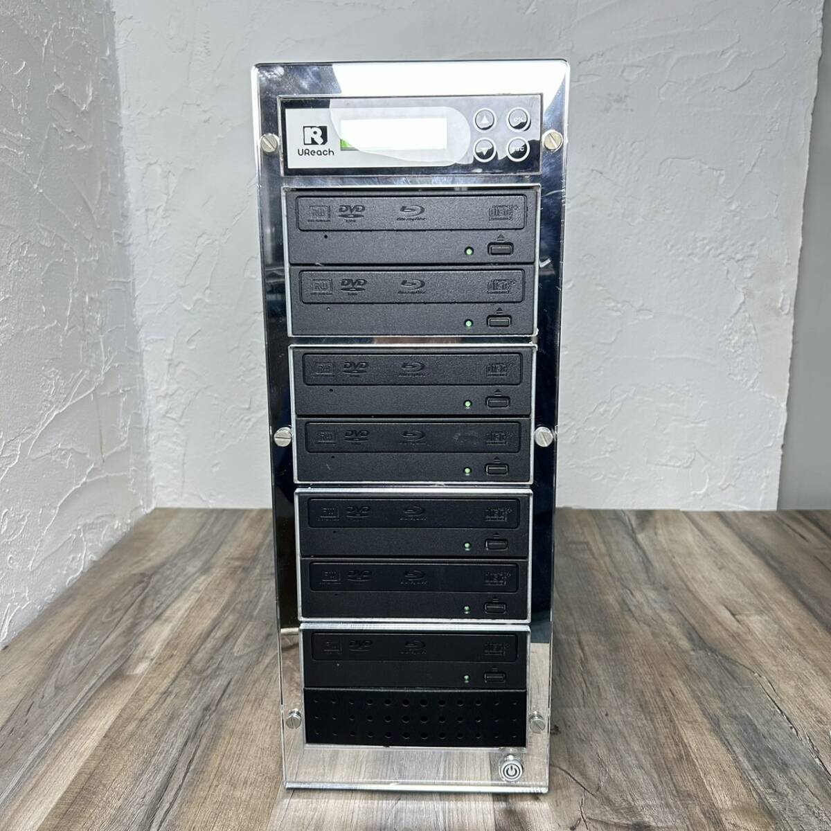 T56竹 通電ジャンク品 UReach ブルーレイ DVD デュプリケーター T56竹 通電ジャンク品 UReach ブルーレイ DVD デュプリケーター
