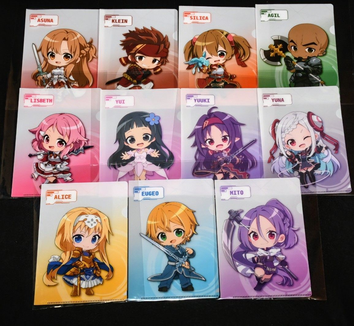ブラインドミニクリアファイル】SAO ソードアート・オンライン ブラインドミニクリアファイル】SAO ソードアート・オンライン