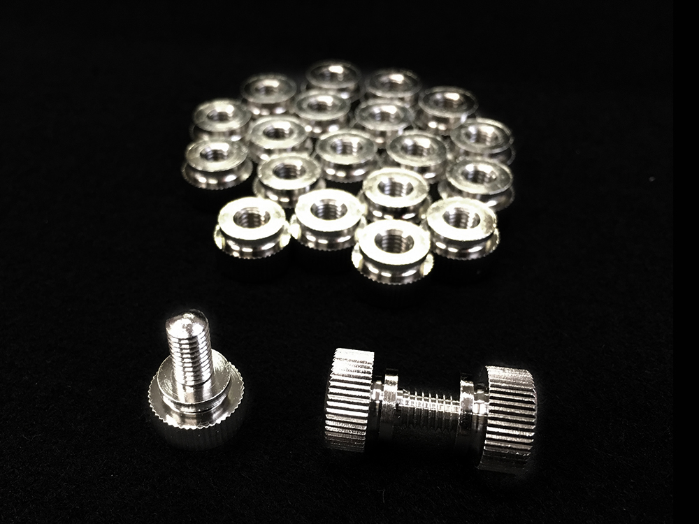 NAC brass step attaching design low let bolt 20 piece insertion M 5 mm x L 10 mm nickel plating photo frame for dabo for bulk buying free shipping 