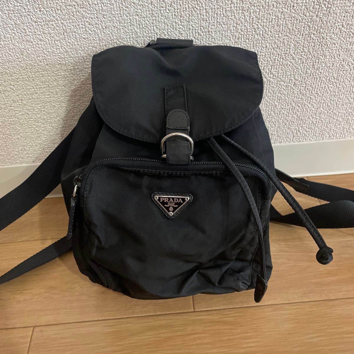 PRADA プラダ バッグ ミニリュック パックパック ブラック 黒 PRADA プラダ バッグ ミニリュック パックパック ブラック 黒