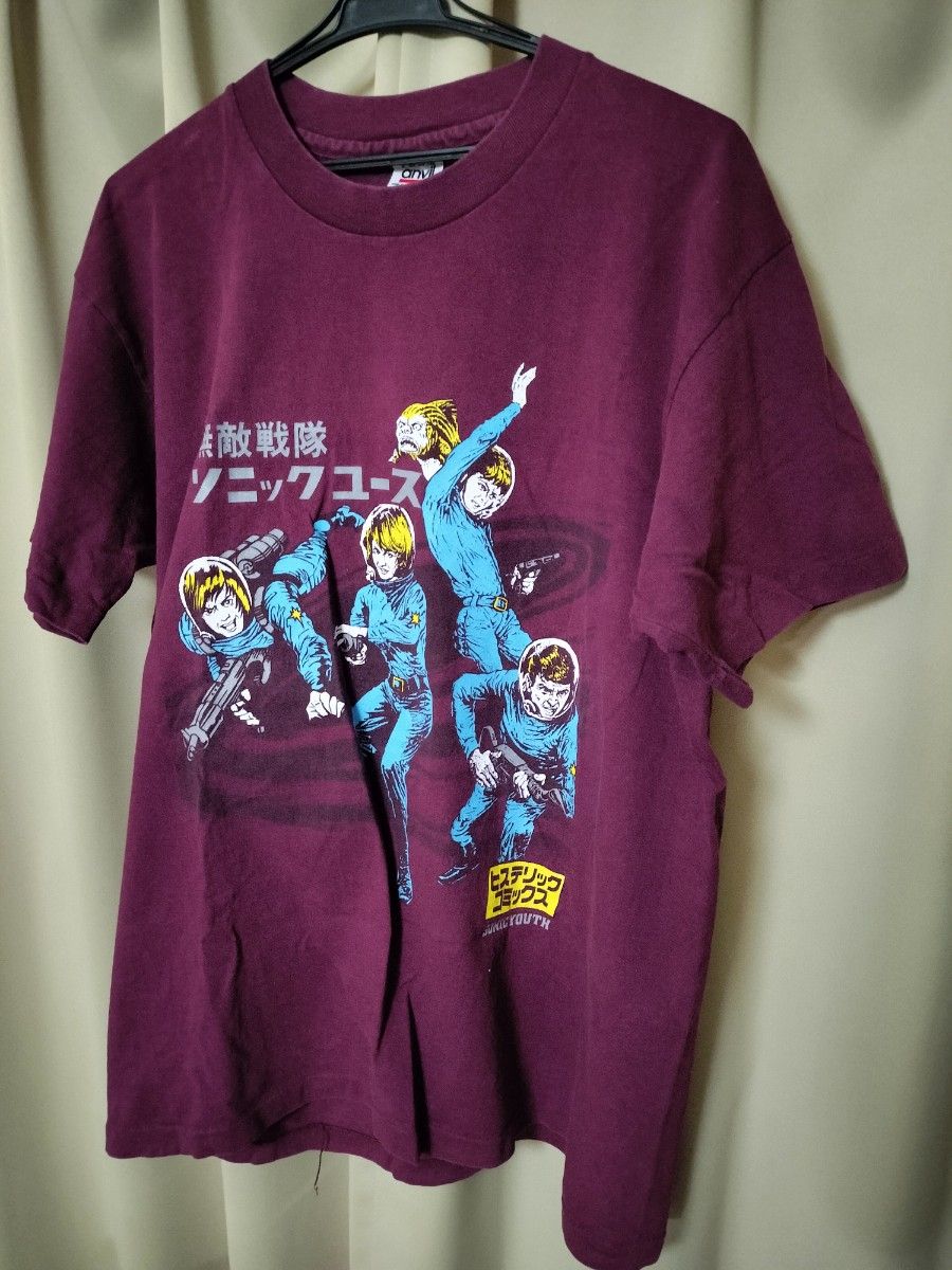 激レア バンドTシャツ 無敵戦隊ソニックユース Sonic Youth 激レア バンドTシャツ 無敵戦隊ソニックユース Sonic Youth