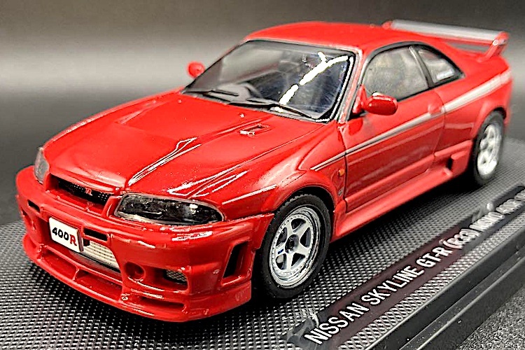 新品 ニスモ400R2台 R33スカイラインGT-R nismo箱Ebbro Ж エブロ 1/43 ニッサン スカイライン GT-R ニスモ 400R 1996